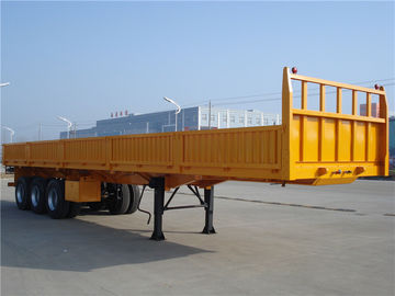 중국 40ft 3대의 차축 반 트레일러 45 톤 트레일러 50 톤 반 Dropside 하락 벽 측 협력 업체