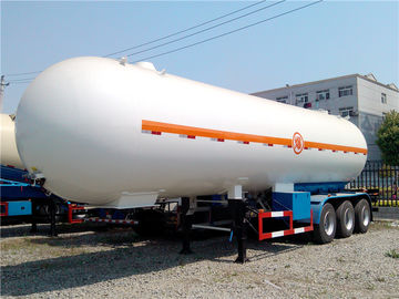 중국 유조 트럭 25 톤 유조 트럭 트레일러 3 차축 Q345R 50000L 50M3 25T LPG 가스 협력 업체