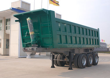 중국 믿을 수 있는 세 배 차축 덤프 트럭, 30대의 반 CBM 하치장 트레일러 20 톤 30 톤 40 톤 50 톤 협력 업체