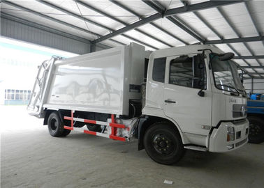 중국 유로 II Dongfeng 쓰레기 쓰레기 압축 분쇄기 트럭 6는 가구 낭비를 위한 4cbm를 선회합니다 협력 업체