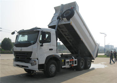 중국 HOWO A7 덤프 트럭 트레일러 U 자 모양 18M3 10 짐수레꾼 20M3 트레일러 30 톤 팁 주는 사람 트럭 협력 업체