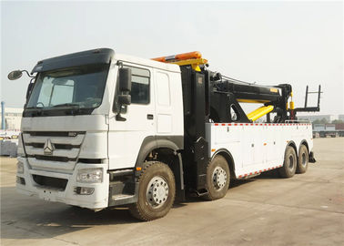 중국 50T 도로 구조차 견인 트럭 12 바퀴 8x4 371hp 50 톤 남겨둔/오른손 드라이브 협력 업체