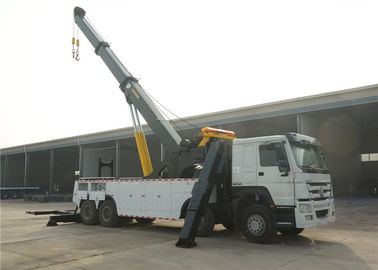 중국 8x4 12 바퀴 371hp 구조차 견인 트럭 트럭 50 톤 도로 회복 협력 업체