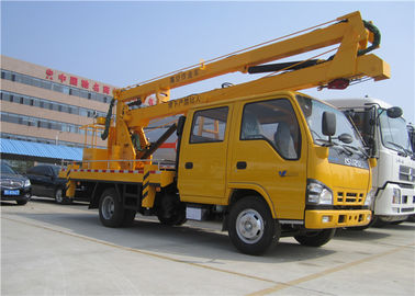 중국 ISUZU 18m - 22m 높은 태도 가동 트럭 4X2 공중 일 플랫폼 트럭 협력 업체