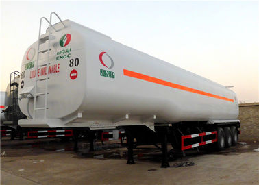 중국 반 60M3 기름 수송 유조선 트레일러, 연료 탱크 트레일러 3 차축 60000L 협력 업체