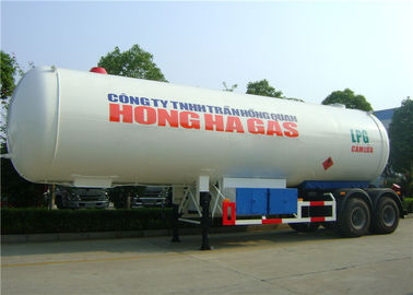 중국 2 차축 40000L 40M3 20 톤 LPG 가스 탱크 트레일러, 반 56M3 LPG 탱크 트레일러 협력 업체