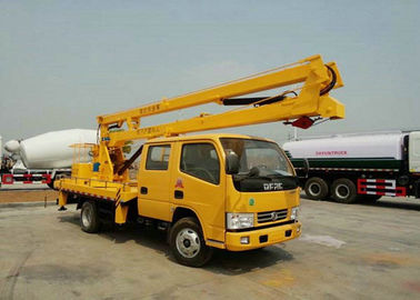 중국 Dongfeng 16m 공중 플랫폼 트럭, 차량은 찬성된 일 플랫폼 CCC를 거치했습니다 협력 업체