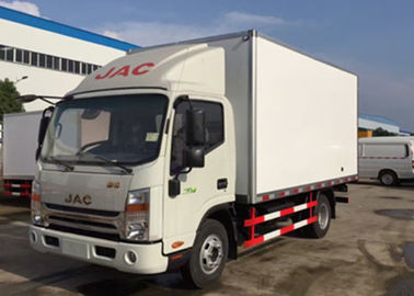 중국 Dongfeng 5 Tons Refrigerated 밴 Truck의 과일/해산물을 위한 이동할 수 있는 찬 방 트럭 협력 업체