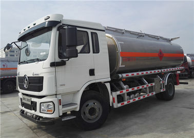 중국 Shacman 4x2 6는 15000l 유조 트럭 트레일러, 연료 탱크 트레일러 Bowser를 선회합니다 협력 업체