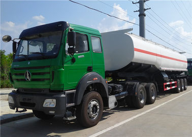 중국 Beibei/HOWO 트랙터 트럭 + 3 차축 42000L 45000 L 50000 L 유조선/연료 탱크 트럭 트레일러 협력 업체