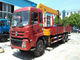 안정되어 있는 Dongfeng 6x4 건축자재를 위한 10 톤 기중기 트럭/3개의 차축 트럭 협력 업체