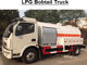 5CBM - 35CBM 자른 꼬리 LPG 트럭, 찬성되는 5000L 프로판 탱크 트럭 ISO 9001 협력 업체