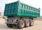 3개의 차축 덤프 트럭 트레일러 26M3 - 30M3 무기물을 위해 주문을 받아서 만들어지는 45 톤 색깔 협력 업체