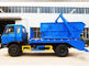 2개의 차축 8 - 10cbm 폐기물 쓰레기 압축 분쇄기 트럭, 6개의 바퀴 쓰레기 수거 트럭 협력 업체