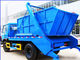 2개의 차축 8 - 10cbm 폐기물 쓰레기 압축 분쇄기 트럭, 6개의 바퀴 쓰레기 수거 트럭 협력 업체