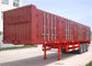 반 밴 Type Heavy-duty 트레일러 3 차축 45 톤 - 60 Tons Cargo 밴 Trailer 협력 업체