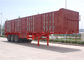 반 밴 Type Heavy-duty 트레일러 3 차축 45 톤 - 60 Tons Cargo 밴 Trailer 협력 업체