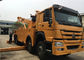 SINOTRUK HOWO 견인 트럭, 12의 바퀴 50 톤 360도 회전 장치 견인 트럭 협력 업체