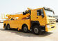 HOWO 12 짐수레꾼 50 톤 견인 트럭, 평상형 트레일러 견인 트럭을 자전하는 360 도 협력 업체