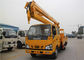 ISUZU 18m - 22m 높은 태도 가동 트럭 4X2 공중 일 플랫폼 트럭 협력 업체