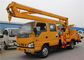 ISUZU 18m - 22m 높은 태도 가동 트럭 4X2 공중 일 플랫폼 트럭 협력 업체