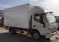 DFAC Foton JAC는 2 톤 상자 트럭 4X2를 3 톤 5 톤 6 톤 냉장했습니다 협력 업체