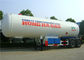 2 차축 40000L 40M3 20 톤 LPG 가스 탱크 트레일러, 반 56M3 LPG 탱크 트레일러 협력 업체