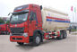SINOTRUK HOWO A7 부피 시멘트 트럭 371HP 8X4 LHD 25 - 43CBM 시멘트 유조 트럭 협력 업체