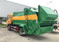 HOWO 4X2 8m3 쓰레기 쓰레기 압축 분쇄기 트럭 5tons 낭비 수집가 트럭은 쓰레기 수거차를 압축했습니다 협력 업체