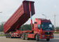 세 배 차축 덤프 트럭 트레일러 40 톤 무기물을 위한 트레일러 60 톤 반 35M3 끝 팁 주는 사람 협력 업체