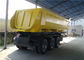 트럭 트레일러를 반 기울이는 40 톤 각자 쓰레기꾼 대형 트럭 트레일러 후방 U 모양 팁 주는 사람 하치장 협력 업체