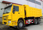 HOWO 10 짐수레꾼 덤프 트럭, 18M3 20M3 팁 주는 사람 트럭 30 톤 트럭 25 톤 쓰레기꾼 협력 업체