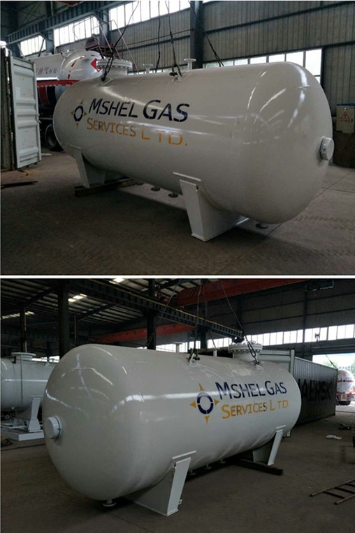 20m3 LP 가스 저장 탱크, 10 수송을 위한 톤 20000 리터 LPG 가스 탱크