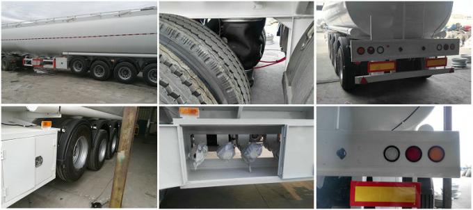 아프리카인에 있는 판매 4개의 반 차축 60000 리터 6 격실 연료 탱크 트레일러