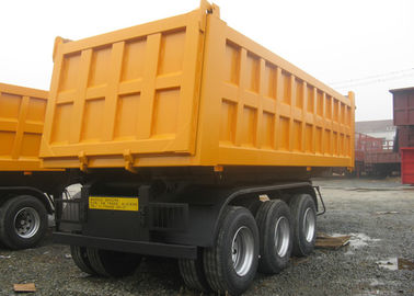 중국 3개의 차축 덤프 트럭 트레일러 20 톤 30 톤 40 톤 건설물자를 위한 50 톤 협력 업체