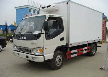 중국 4x2 트럭 3 톤 냉장고 상자, 열 임금과 가진 Unit 냉장된 납품 트럭 협력 업체