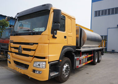 중국 Sinotruk 6x4 16M3 아스팔트 유조 트럭, 16 CBM 가연 광물 스프레이어 트럭 DFL1160BX6 협력 업체
