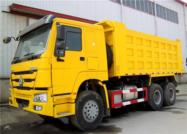 중국 HOWO 10 짐수레꾼 덤프 트럭, 18M3 20M3 팁 주는 사람 트럭 30 톤 트럭 25 톤 쓰레기꾼 협력 업체