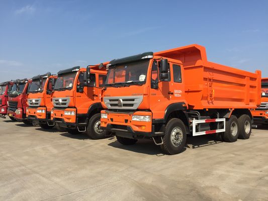 주문 SINOTRUK HOWO 덤프 트럭 트레일러 6 * 짐수레꾼 4개의 336hp 30 톤 10는 CCC 찬성했습니다 온라인 제조