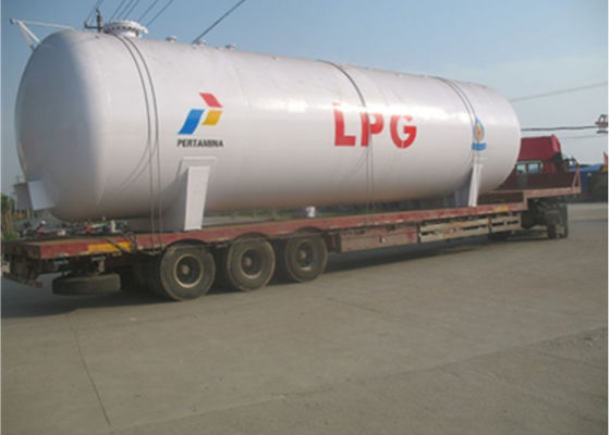 주문 100CBM LPG 저장 탱크는 가스 탱크 ISO/ASME를 요리하는 LPG 50 톤 찬성했습니다 온라인 제조