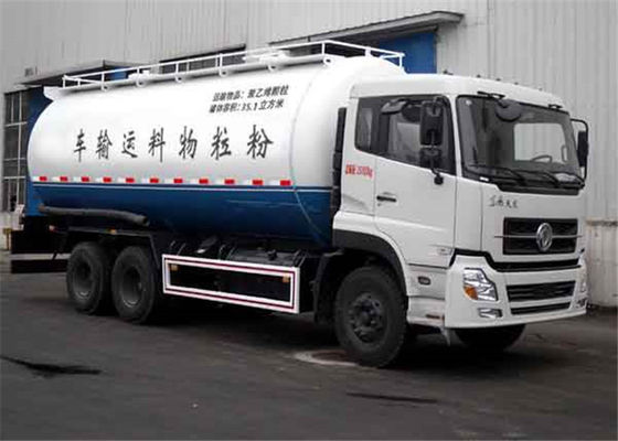 주문 Dongfeng 6x4 부피 시멘트 트레일러, 20 톤 - 40 톤은 분말 트럭에 시멘트를 바릅니다 온라인 제조