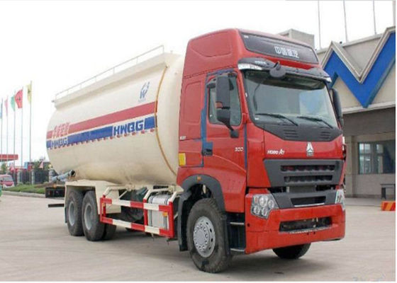 주문 HOWO Dongfeng 6X4 시멘트 운반대 트럭 3 차축 18 - 36 석탄 분말/시멘트를 위한 cbm 온라인 제조
