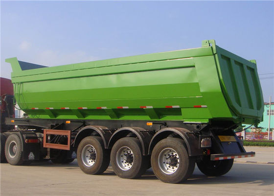 주문 30M3 - 50M3 무기물 선적을 위한 반 트레일러 T700 50 톤 60T 하치장 트레일러 온라인 제조