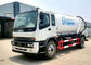 ISUZU 4x2 유조 트럭 트레일러 6는 8M3 8000L 진공 하수 오물 유조 트럭을 선회합니다 협력 업체